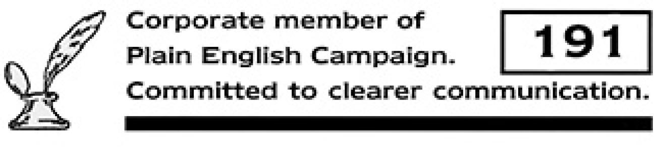 Plain English Campaign logo Plain English Campaign logo